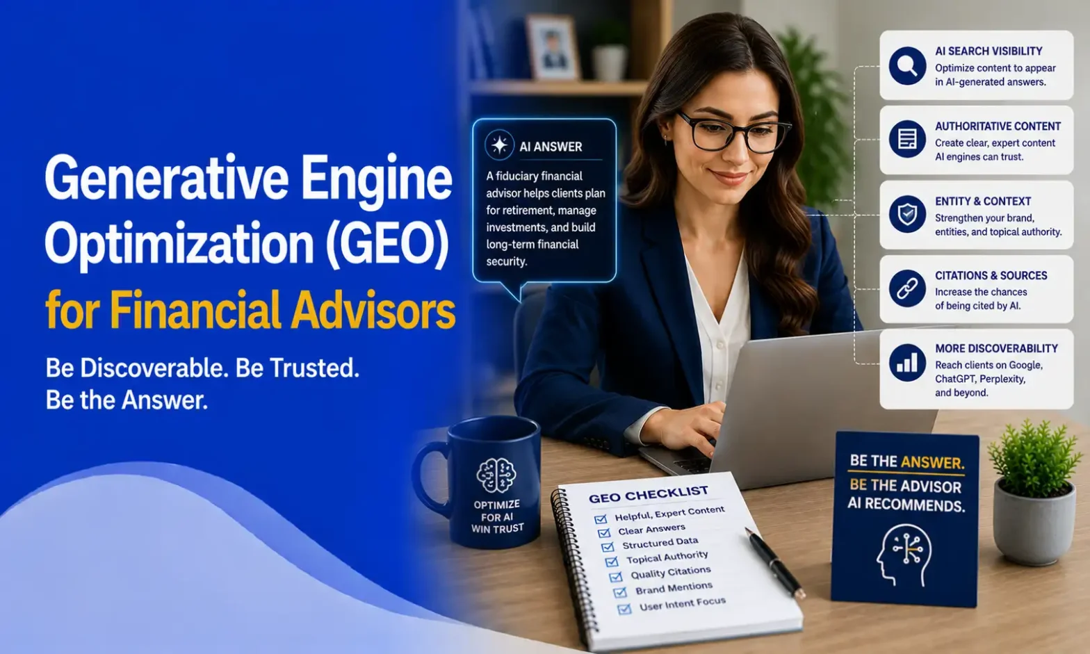 GEO for Financial Advisors: Optimize for ChatGPT & AI Search | Revenx