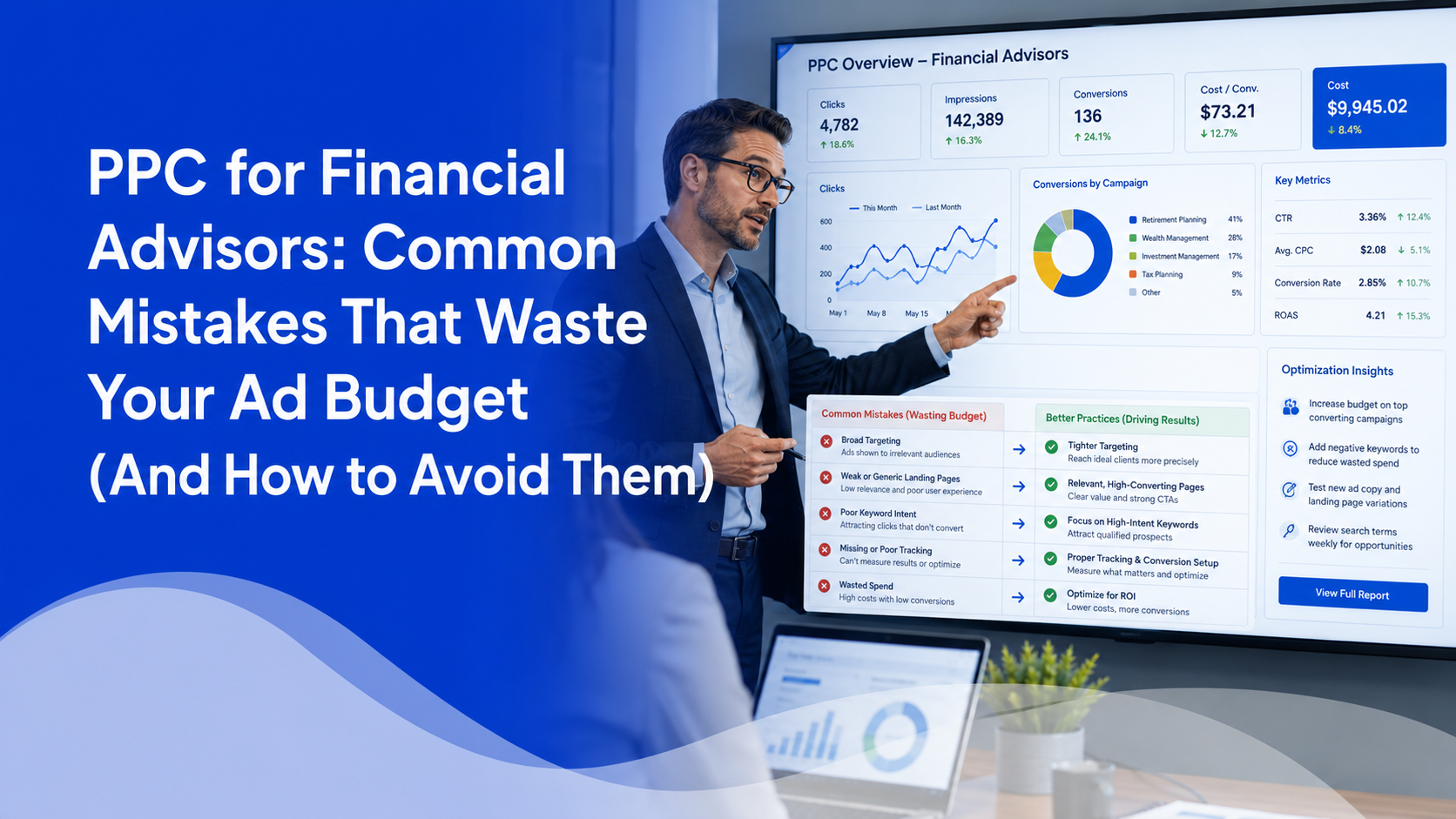 PPC for Financial Advisors: 10 Common Mistakes to Avoid