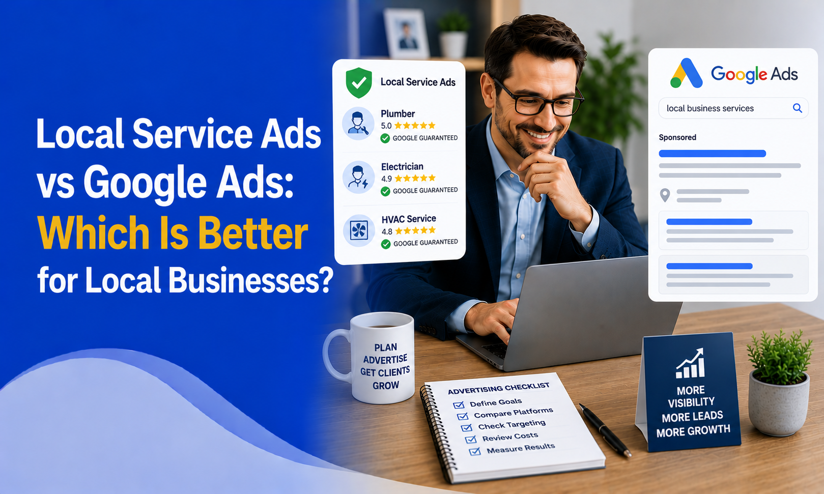 Local Service Ads vs Google Ads: Which Is Better for Local Businesses?
