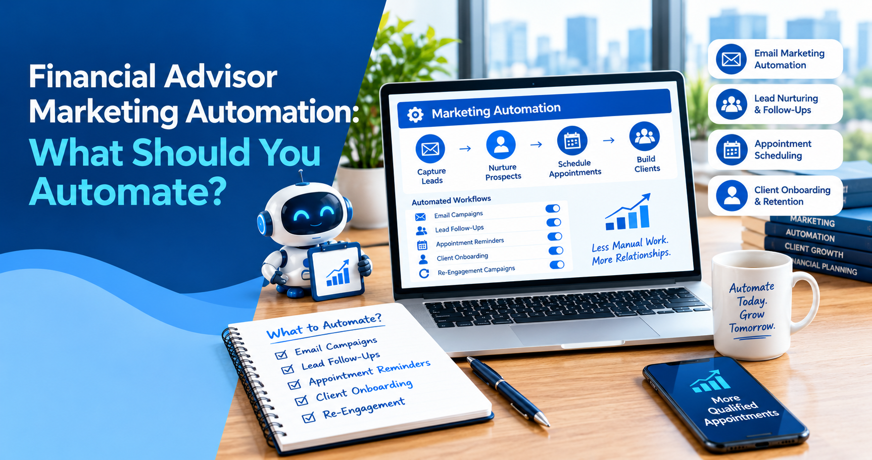 Financial Advisor Marketing Automation: What Should You Automate?