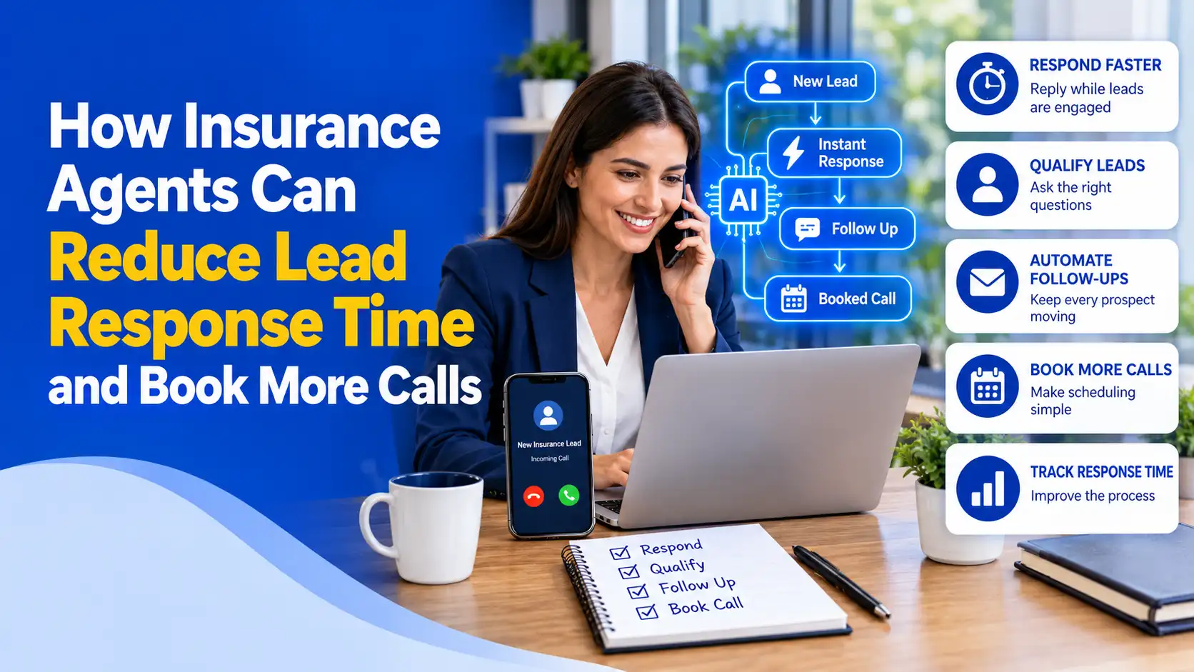 How Insurance Agents Can Reduce Lead Response Time and Book More Calls